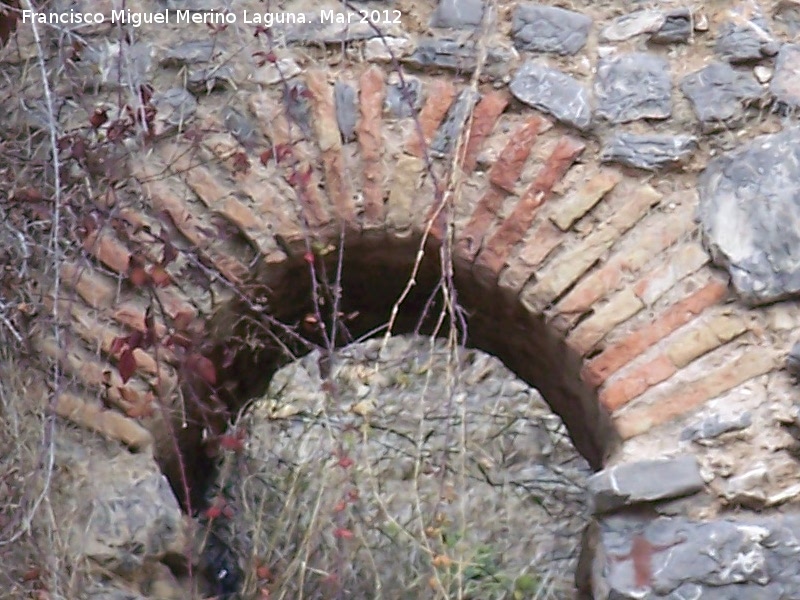 Puentecillo de la Encantada - Puentecillo de la Encantada. Arco de ladrillo