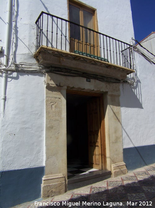 Casa de la Calle Carnicera n 28 - Casa de la Calle Carnicera n 28. 