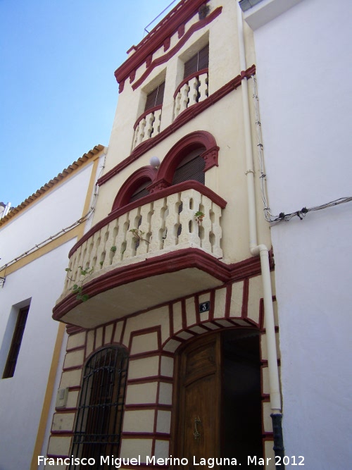 Casa de la Calle Torres Ortega n 3 - Casa de la Calle Torres Ortega n 3. Fachada