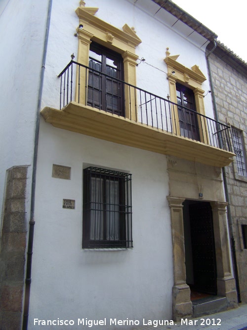 Casa de la Calle del Carmen n 17 - Casa de la Calle del Carmen n 17. 