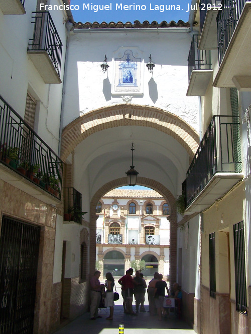 Plaza Ochavada - Plaza Ochavada. Uno de los tres arcos de entrada