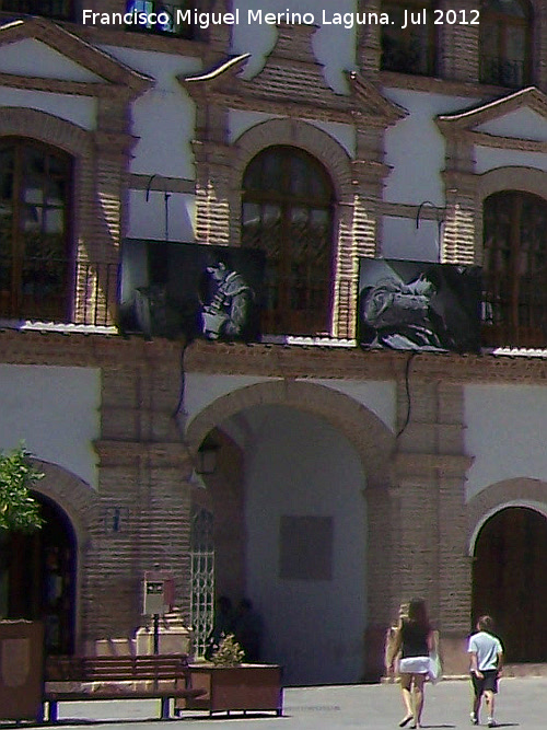 Plaza Ochavada - Plaza Ochavada. Uno de los tres arcos de entrada