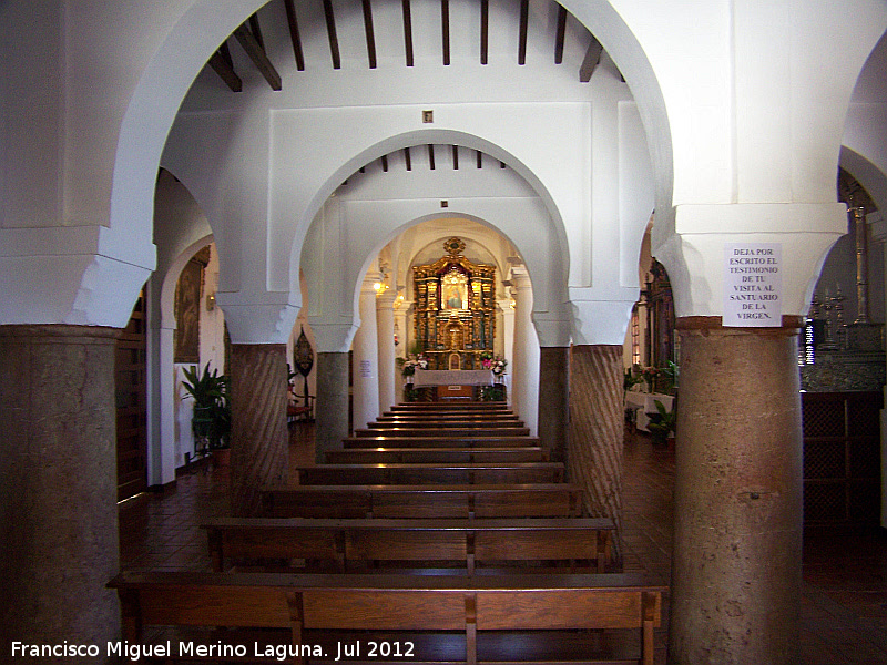 Ermita de la Virgen de Gracia - Ermita de la Virgen de Gracia. Interior