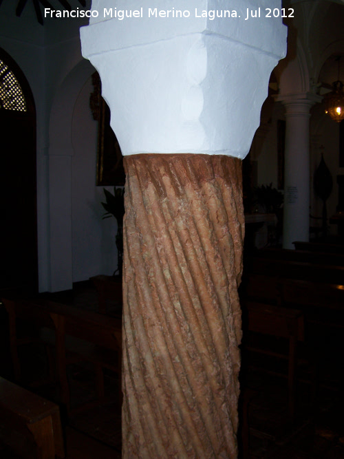 Ermita de la Virgen de Gracia - Ermita de la Virgen de Gracia. Columna