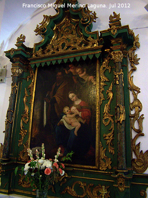 Ermita de la Virgen de Gracia - Ermita de la Virgen de Gracia. Retablo lateral