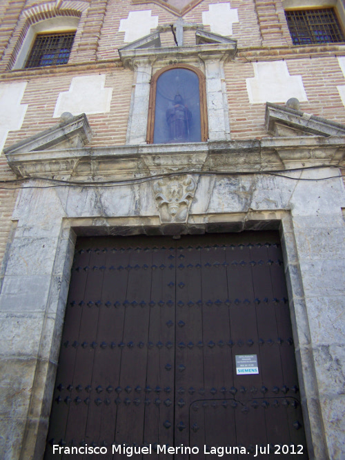 Convento de las Mnimas - Convento de las Mnimas. Portada