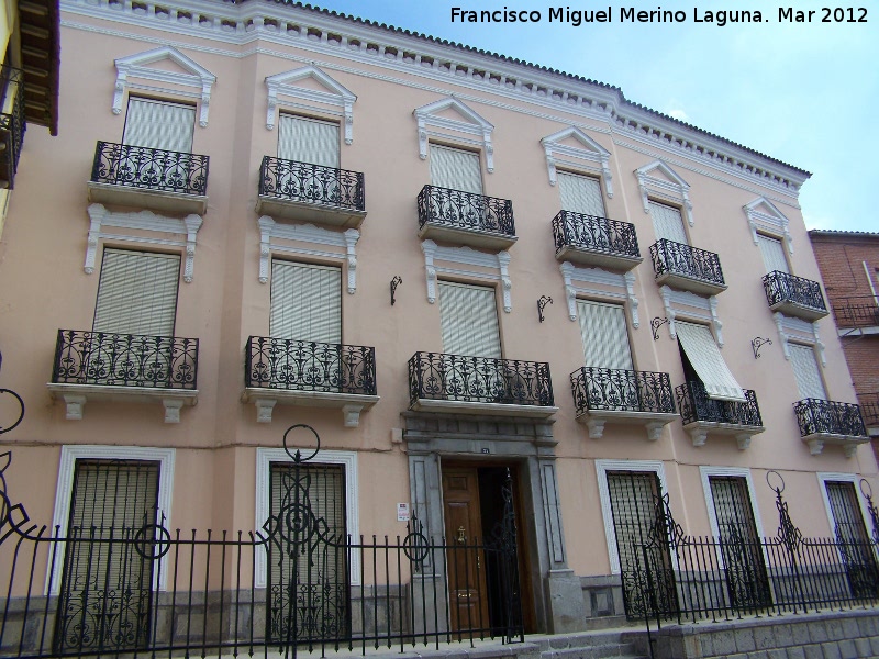 Casa de la Calle del Carmen n 21 - Casa de la Calle del Carmen n 21. Fachada