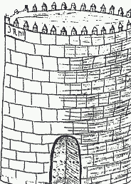 Torre de Calgula - Torre de Calgula. Dibujo de Ximena Jurado