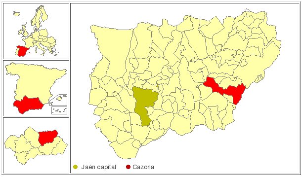 Cazorla - Cazorla. Localizacin