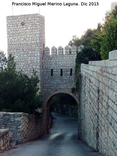 Muralla de Jaén. Puerta del Castillo - Muralla de Jaén. Puerta del Castillo. 