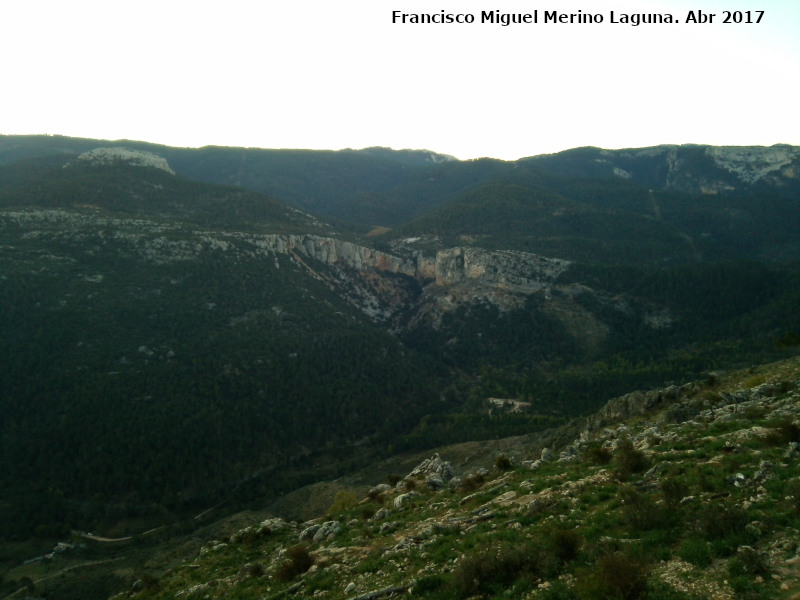 Cerrada de Utrero - Cerrada de Utrero. Desde el Mirador del Puerto de las Palomas