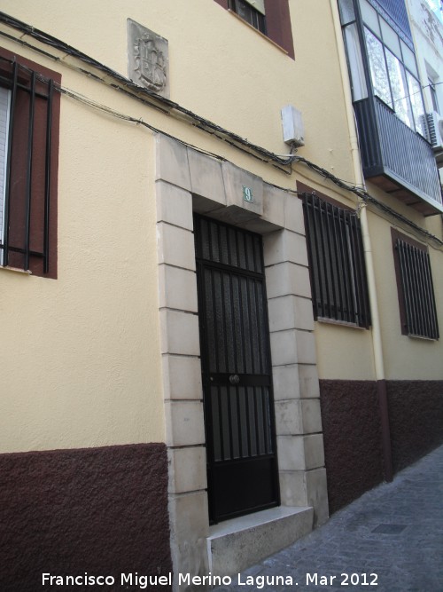 Casa de la Calle Jaboneras n 9 - Casa de la Calle Jaboneras n 9. Fachada