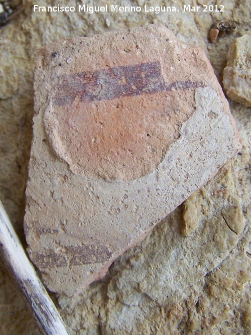 Yacimiento ibero de la Pea de los Buitres - Yacimiento ibero de la Pea de los Buitres. Cermica Ibera