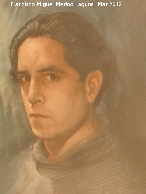 Francisco Cerezo Moreno - Francisco Cerezo Moreno. Autoretrato de Francisco Cerezo Moreno de 1947.