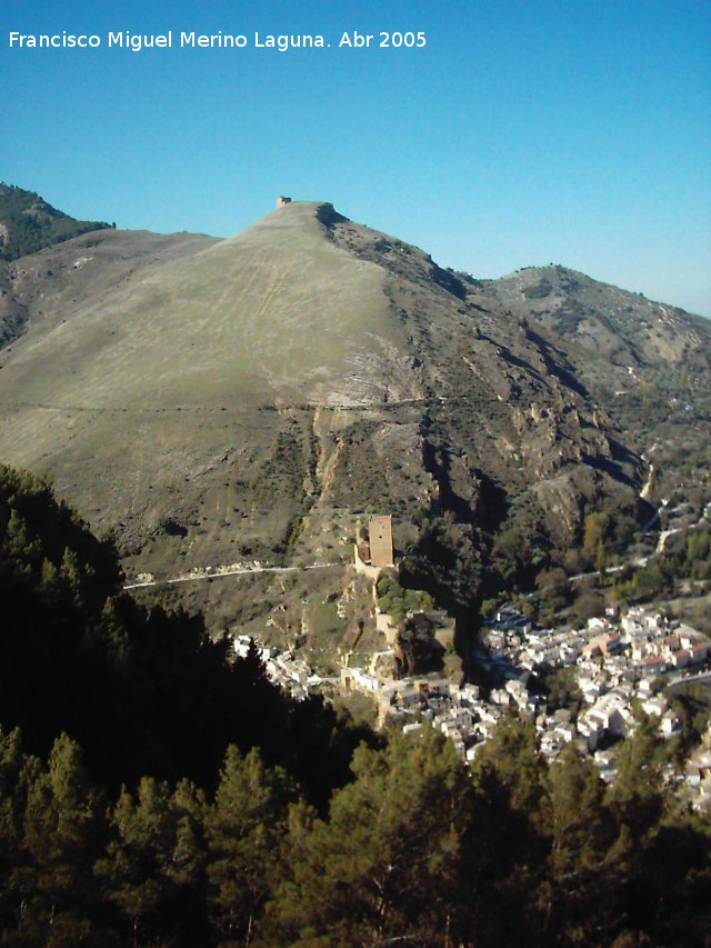 Castillo de las Cinco Esquinas - Castillo de las Cinco Esquinas. Posicin del Castillo de las cinco esquinas y el de la Yedra o cuatro esquinas