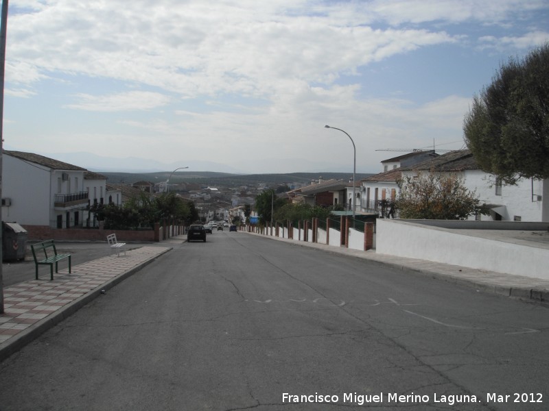 Calle Catorce de Abril de Villargordo - Calle Catorce de Abril de Villargordo. 