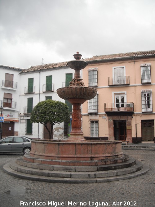 Fuente de la Plaza San Sebastin - Fuente de la Plaza San Sebastin. 