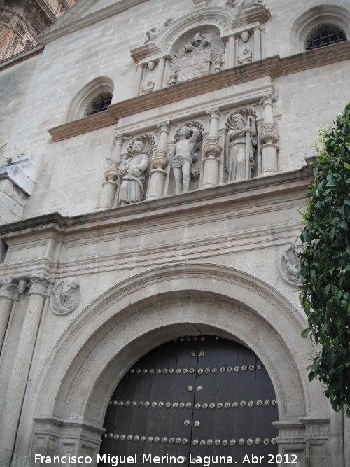 Iglesia de San Sebastin - Iglesia de San Sebastin. Portada