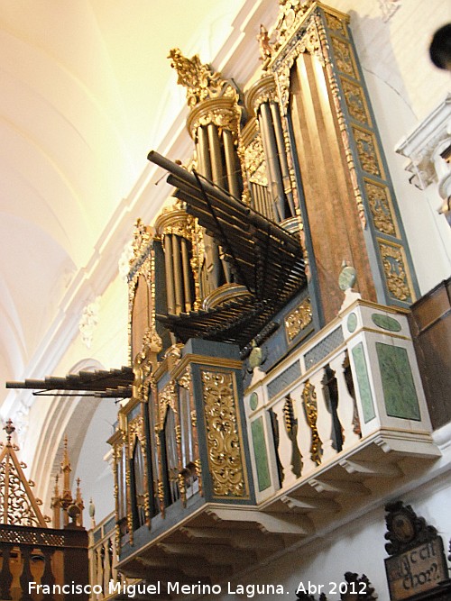 Iglesia de San Sebastin - Iglesia de San Sebastin. rgano