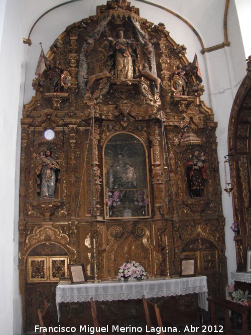 Iglesia de San Sebastin - Iglesia de San Sebastin. Capilla