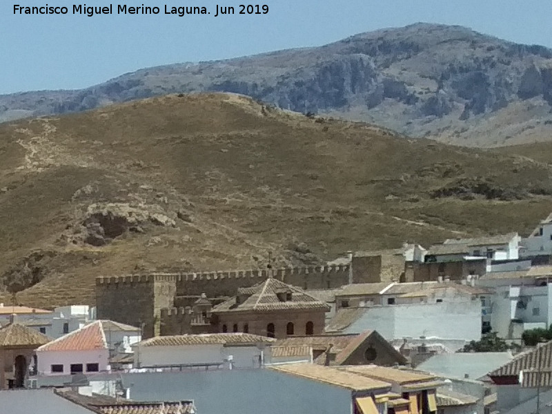 Murallas de Antequera - Murallas de Antequera. Desde el Mirador Parking Centro