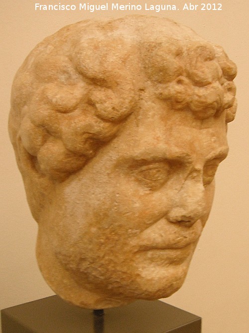 Aldea Bobadilla - Aldea Bobadilla. Cabeza romana siglo II d.C. Museo Municipal
