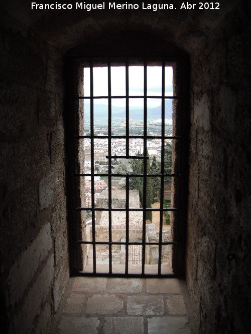 Alcazaba. Murallas de Poniente - Alcazaba. Murallas de Poniente. Desde la Torre del Homenaje