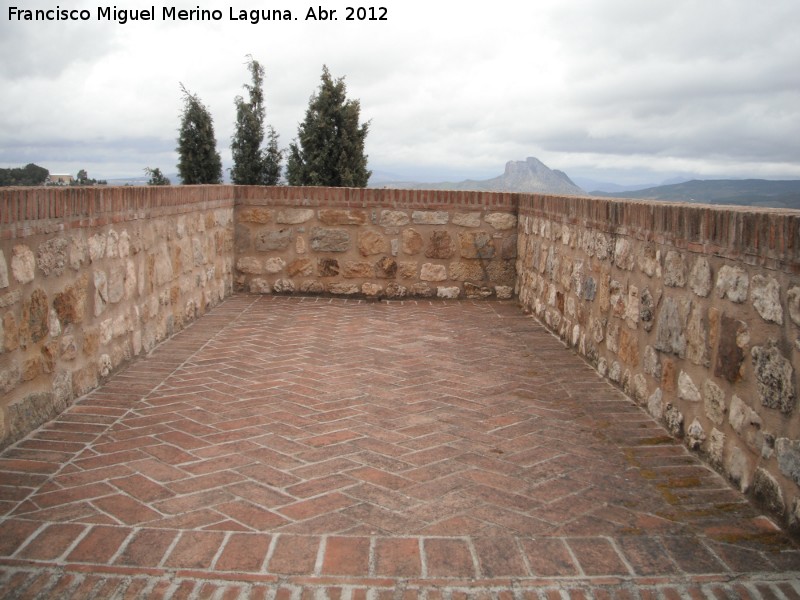 Alcazaba. Puerta de la Villa - Alcazaba. Puerta de la Villa. Parte superior