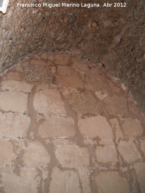 Alcazaba. Torre del Homenaje - Alcazaba. Torre del Homenaje. Bveda de la Sala de la Guardia