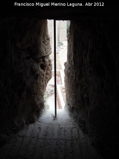 Alcazaba. Torre del Homenaje - Alcazaba. Torre del Homenaje. Saetera