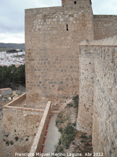 Alcazaba. Torre del Homenaje - Alcazaba. Torre del Homenaje. 