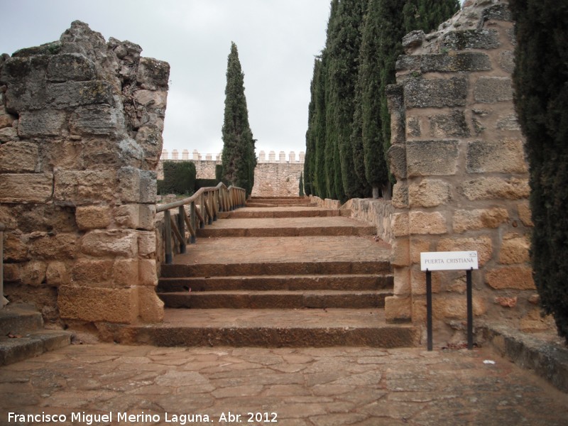 Alcazaba. Puerta Cristiana - Alcazaba. Puerta Cristiana. 