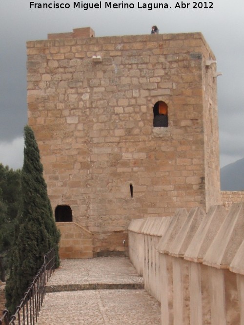 Alcazaba. Torre Blanca - Alcazaba. Torre Blanca. Desde el adarve