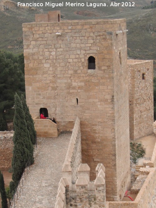 Alcazaba. Torre Blanca - Alcazaba. Torre Blanca. 