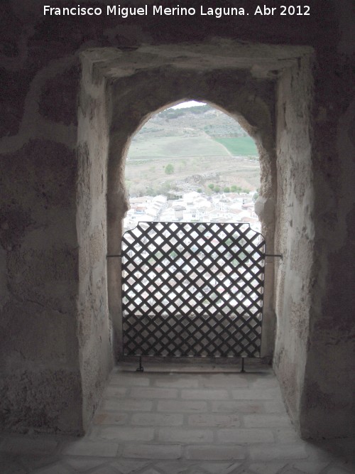 Alcazaba. Torre Blanca - Alcazaba. Torre Blanca. Ventana de herradura