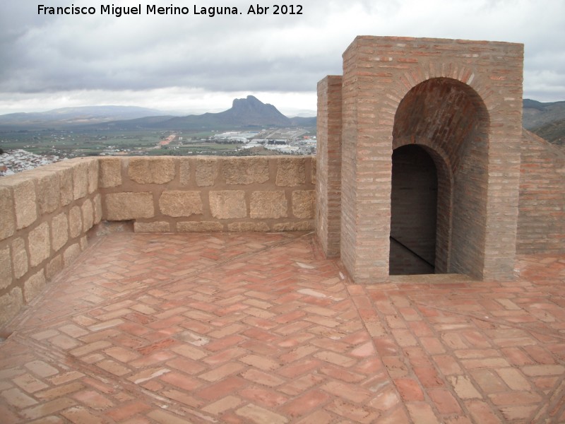 Alcazaba. Torre Blanca - Alcazaba. Torre Blanca. Azotea