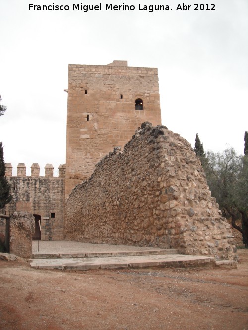 Alcazaba. Torre Blanca - Alcazaba. Torre Blanca. 