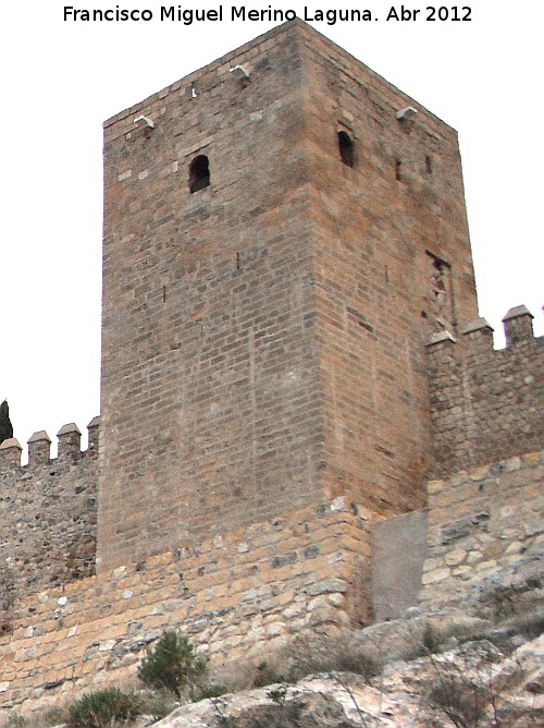 Alcazaba. Torre Blanca - Alcazaba. Torre Blanca. 