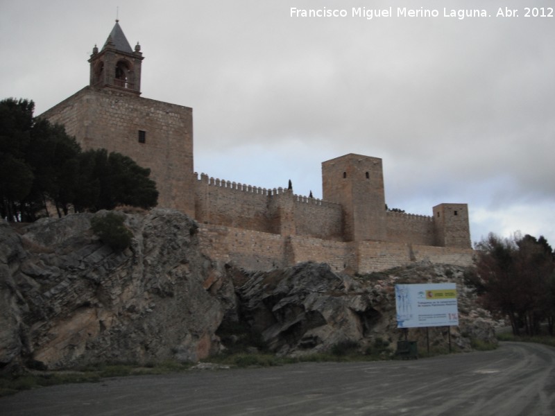 Alcazaba. Muralla Sur - Alcazaba. Muralla Sur. 