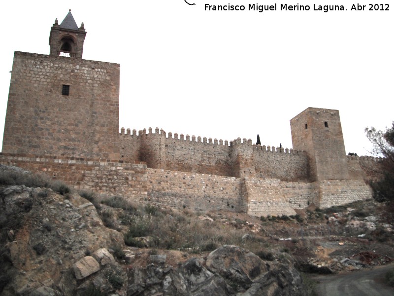 Alcazaba. Muralla Sur - Alcazaba. Muralla Sur. 