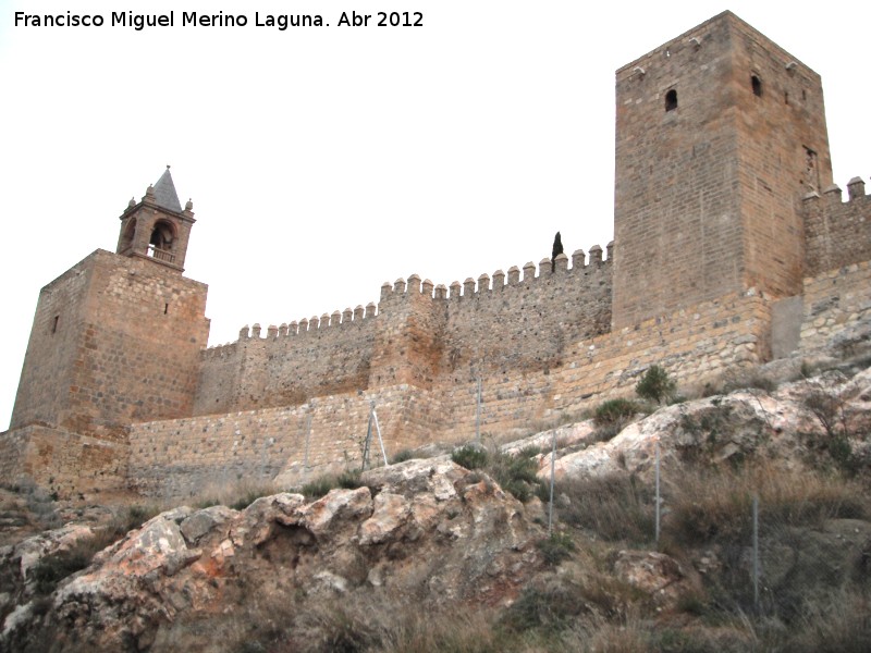 Alcazaba. Muralla Sur - Alcazaba. Muralla Sur. 