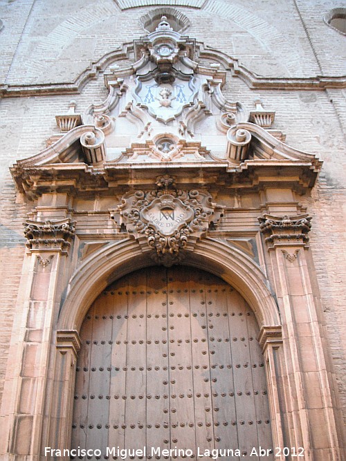 Convento Madre de Dios de Monteagudo - Convento Madre de Dios de Monteagudo. Portada