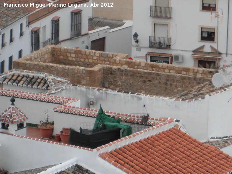 Torre Albarrana de la Estrella - Torre Albarrana de la Estrella. Azotea y adarve