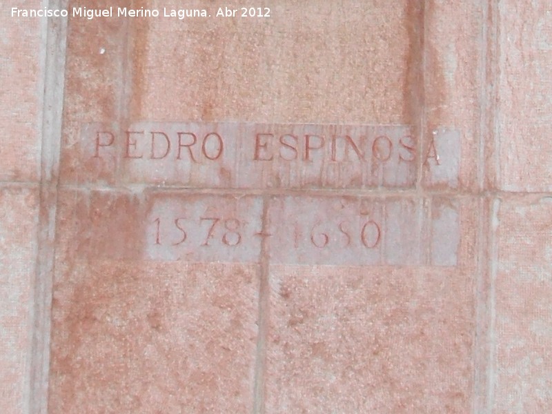 Monumento al Poeta Pedro Escribano - Monumento al Poeta Pedro Escribano. Inscripcin