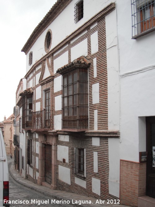 Casa de la Cuesta de los Rojas n 7 - Casa de la Cuesta de los Rojas n 7. Fachada