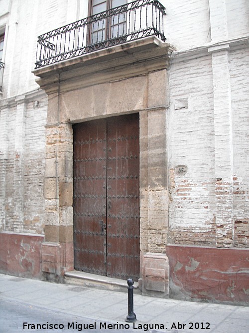 Casa de la Calle Encarnacin n 16 - Casa de la Calle Encarnacin n 16. Portada