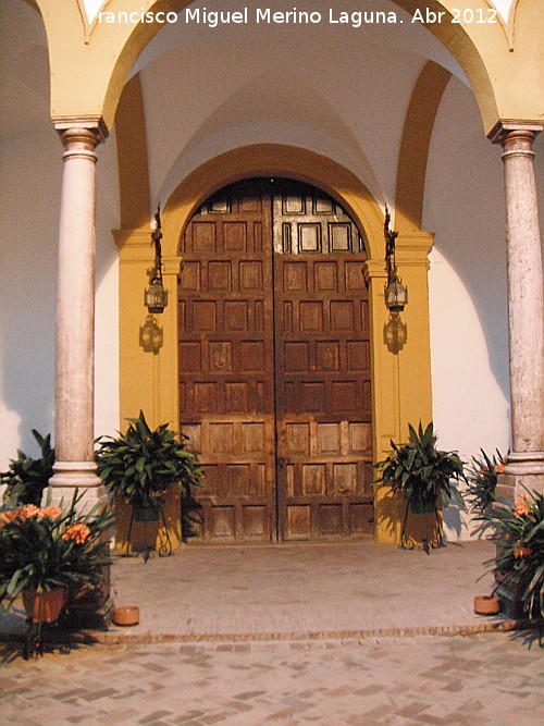 Convento de los Remedios - Convento de los Remedios. Puerta