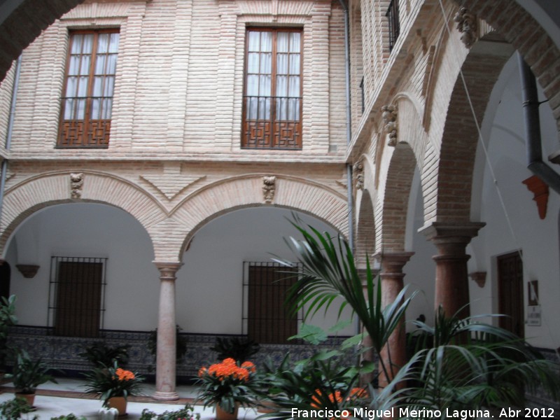 Casa del Conde de Colchado - Casa del Conde de Colchado. Patio