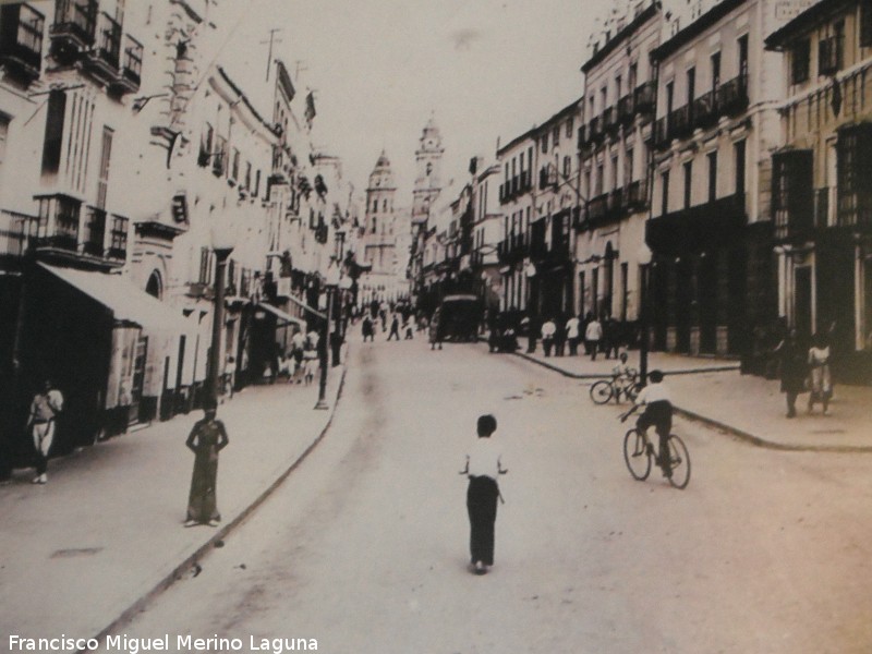 Calle Infante Don Fernando - Calle Infante Don Fernando. Foto antigua