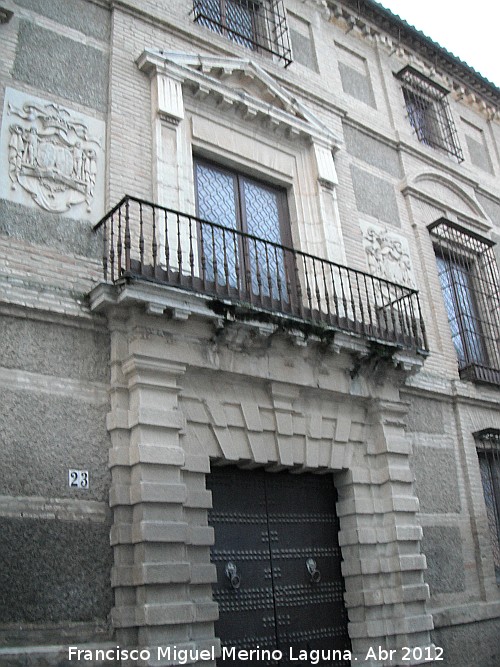 Palacio de la Marquesa de las Escalonias - Palacio de la Marquesa de las Escalonias. Portada